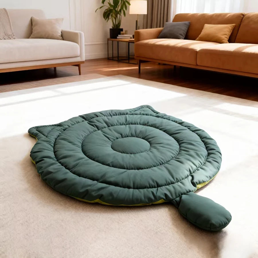Cat Face Pet Bed Mat