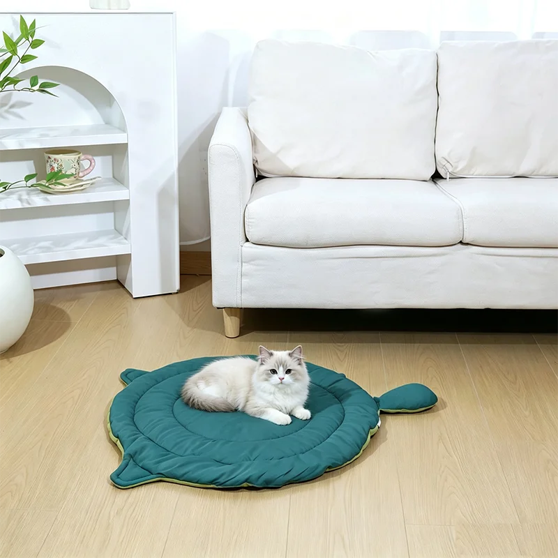 Cat Face Pet Bed Mat