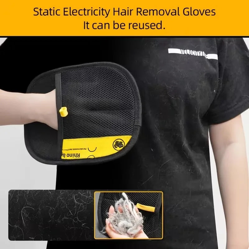 Reusable Pet Hair Removal Mitt