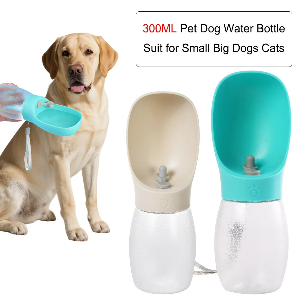 Portable Dog Water Bottle — 300 mL