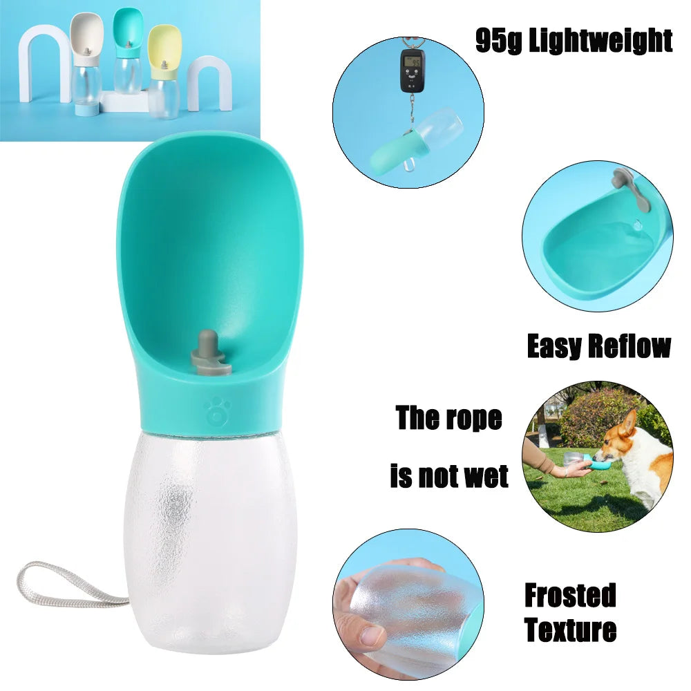Portable Dog Water Bottle — 300 mL